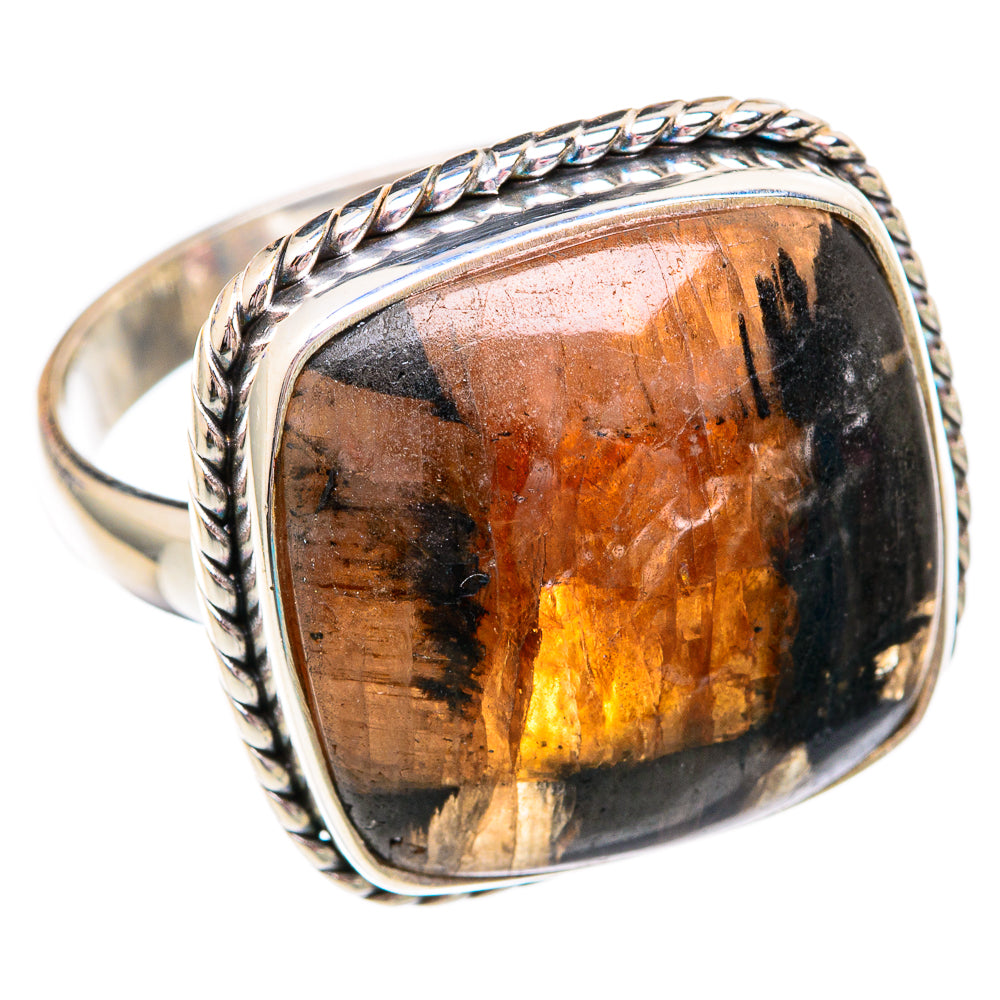 Chiastolite Rings handcrafted by Anasilvercos - RING102551 - Photo 2