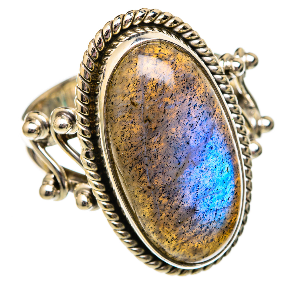 Labradorite Rings handcrafted by Anasilvercos - RING102568
