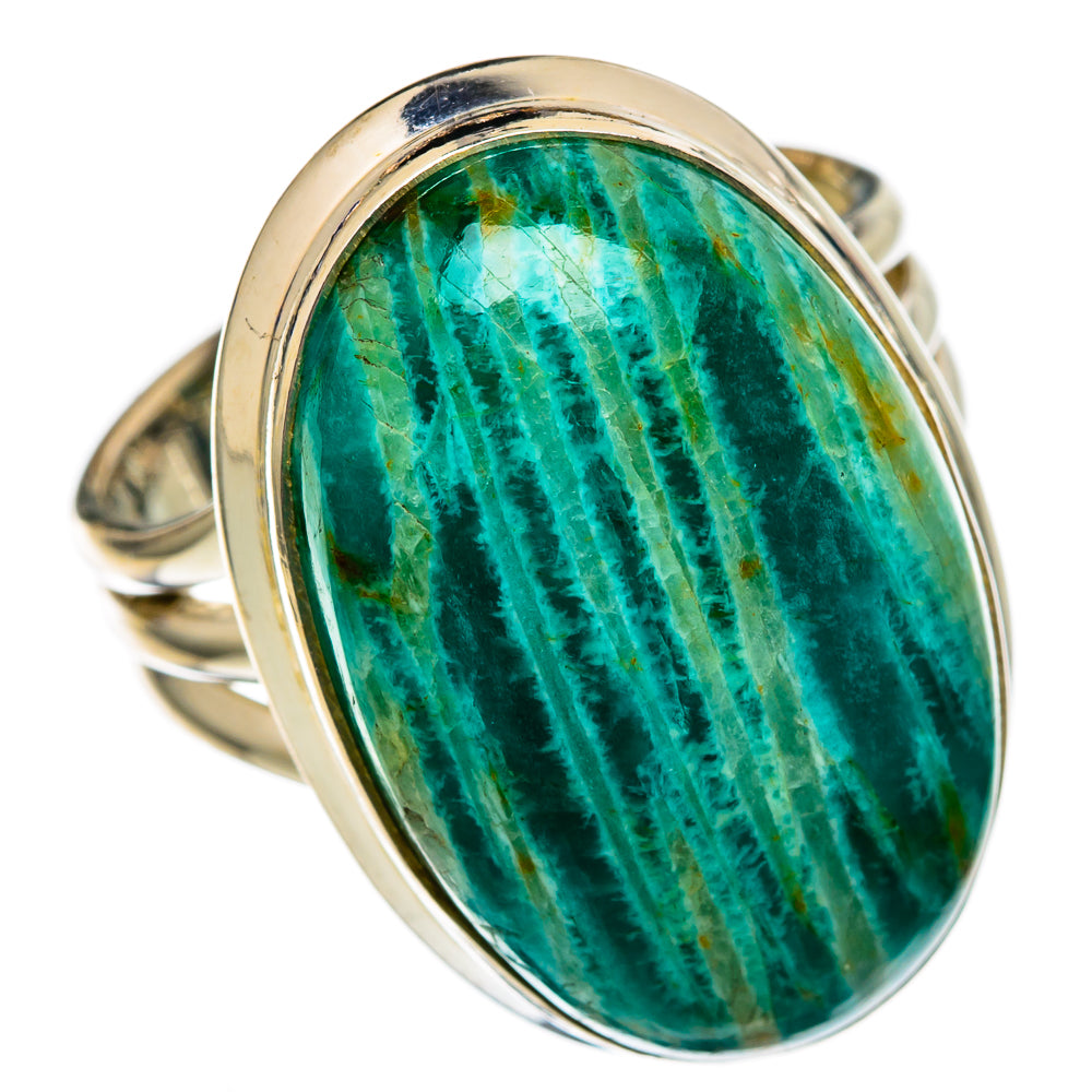 Amazonite Rings handcrafted by Anasilvercos - RING102572 - Photo 2