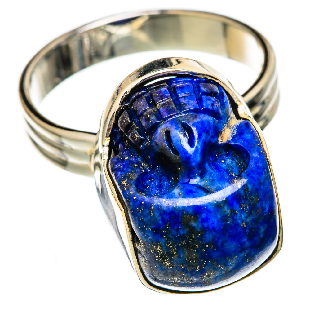 Lapis Lazuli Rings handcrafted by Anasilvercos - RING102593 - Photo 2