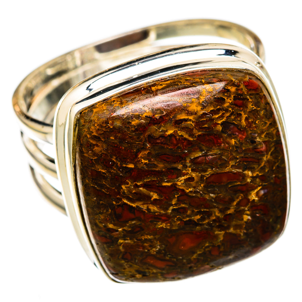 Dinosaur Bone Rings handcrafted by Anasilvercos - RING102621 - Photo 2