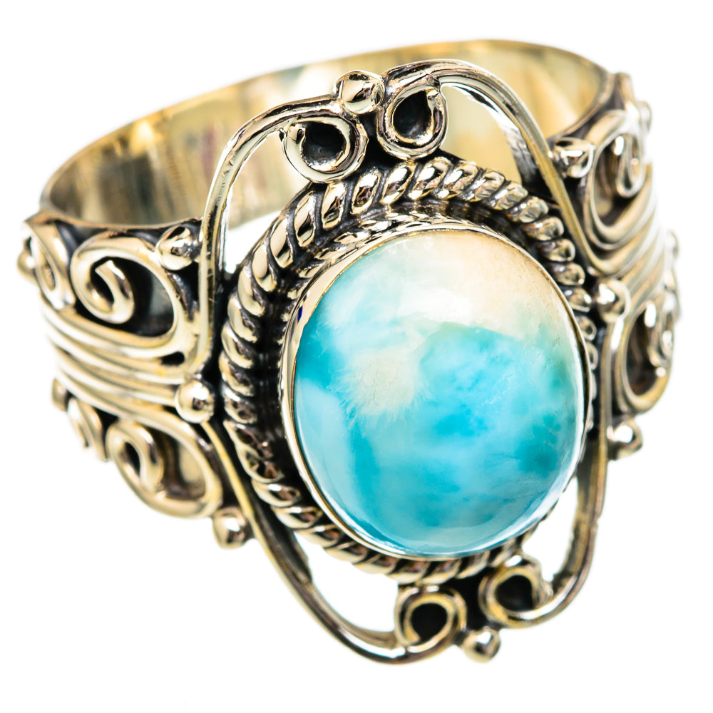 Larimar Rings handcrafted by Anasilvercos - RING102655 - Photo 2