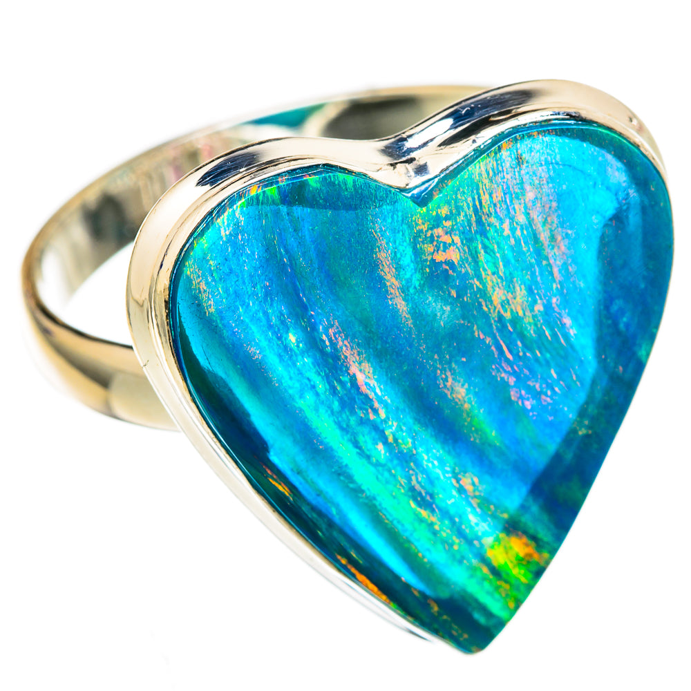 Aura Opal Rings handcrafted by Anasilvercos - RING102697