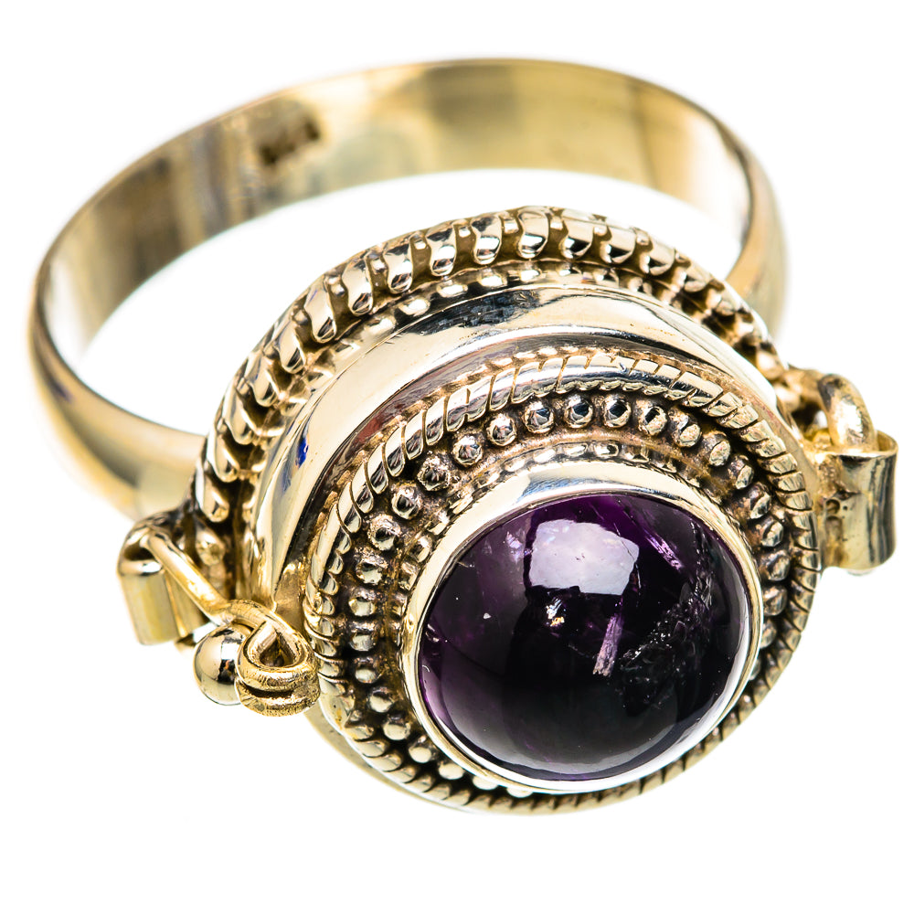 Amethyst Rings handcrafted by Anasilvercos - RING102701