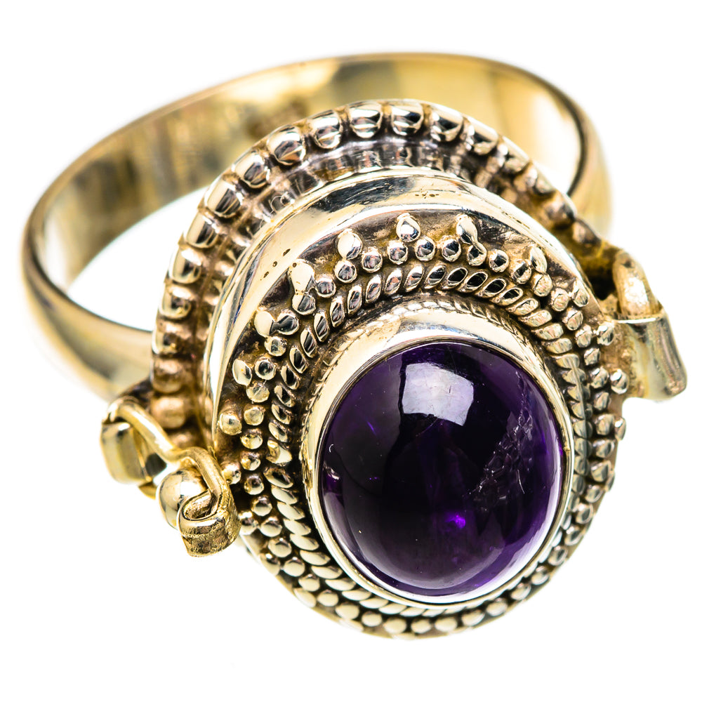 Amethyst Rings handcrafted by Anasilvercos - RING102713