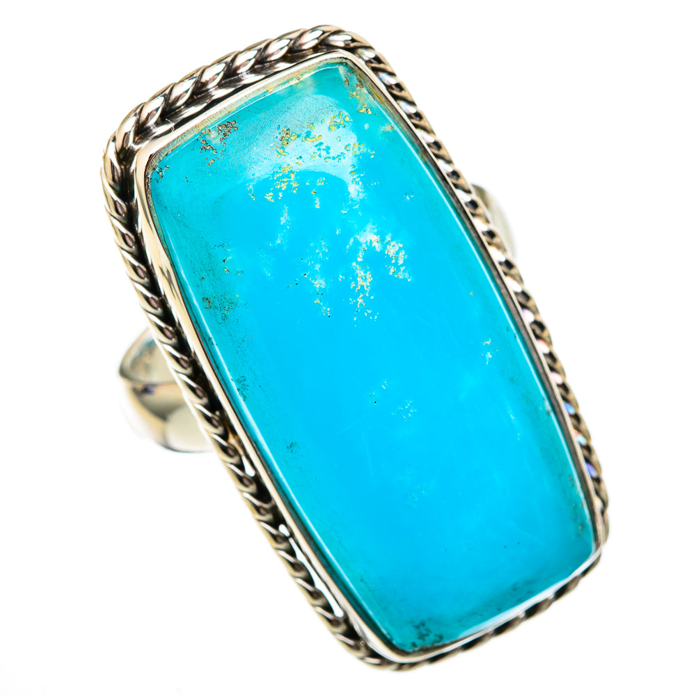 Larimar Rings handcrafted by Anasilvercos - RING102727