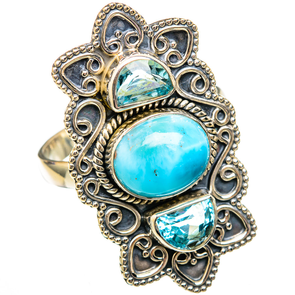Larimar Rings handcrafted by Anasilvercos - RING102729 - Photo 2