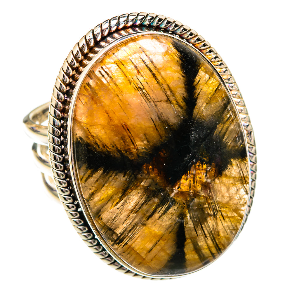 Chiastolite Rings handcrafted by Anasilvercos - RING102738