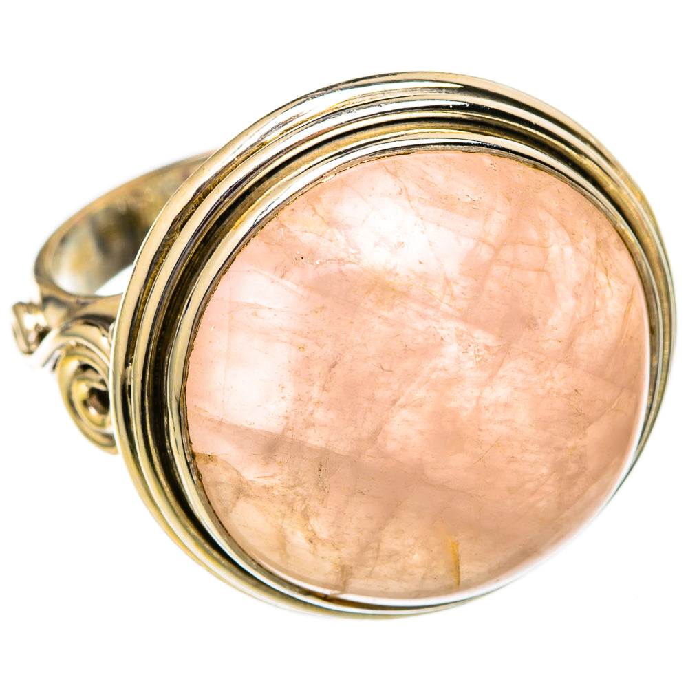 Rose Quartz Rings handcrafted by Anasilvercos - RING102748 - Photo 2