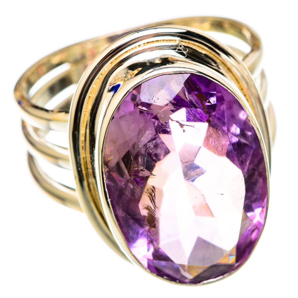 Amethyst Rings handcrafted by Anasilvercos - RING102757