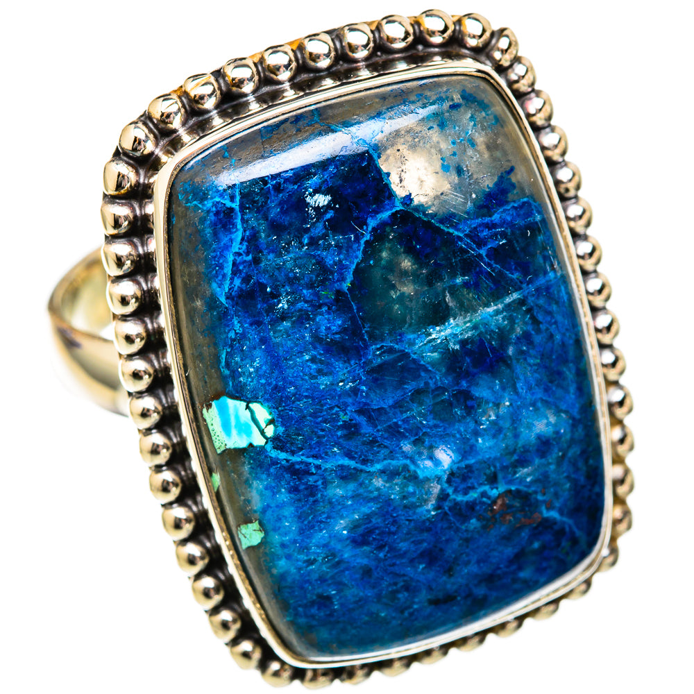 Azurite Rings handcrafted by Anasilvercos - RING102771