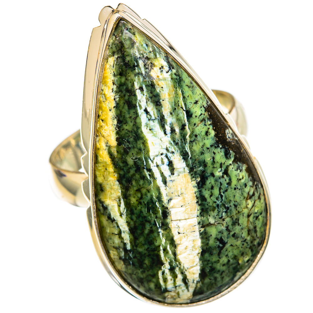 Lizard Jasper Rings handcrafted by Anasilvercos - RING102779 - Photo 2