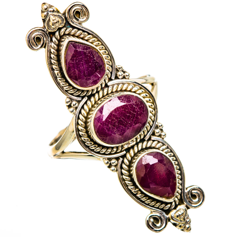 Ruby Rings handcrafted by Anasilvercos - RING102789
