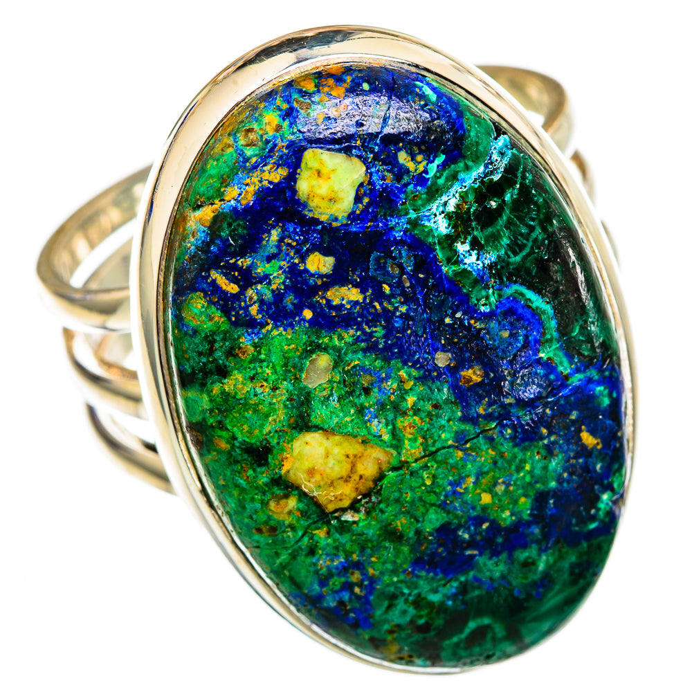 Azurite Rings handcrafted by Anasilvercos - RING102802