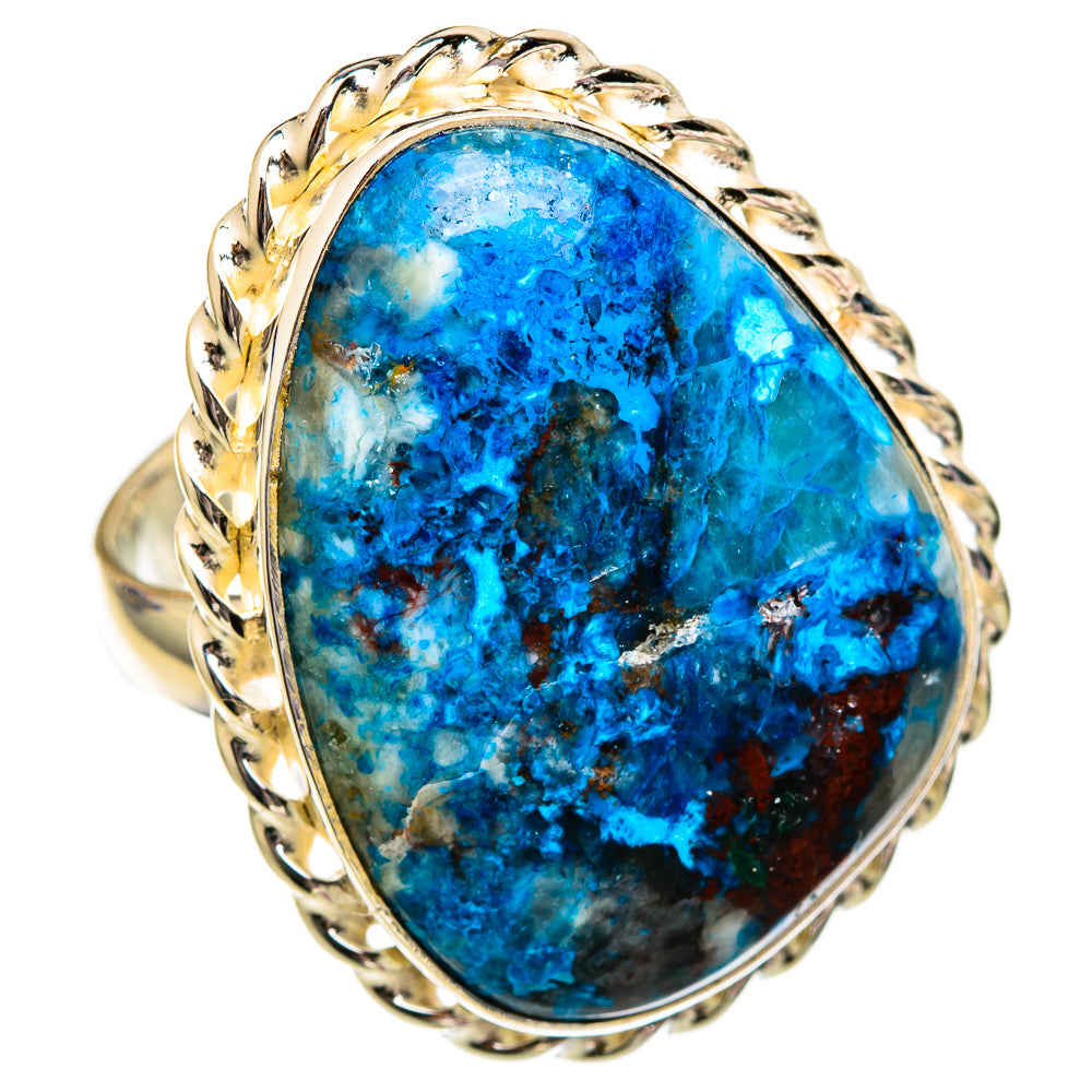 Shattuckite Rings handcrafted by Anasilvercos - RING102807 - Photo 2