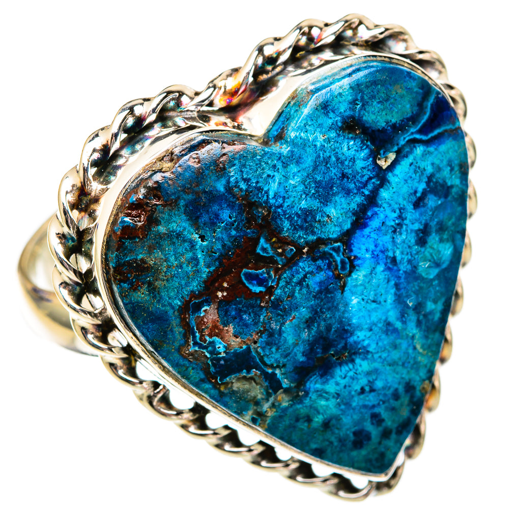 Shattuckite Rings handcrafted by Anasilvercos - RING102814 - Photo 2