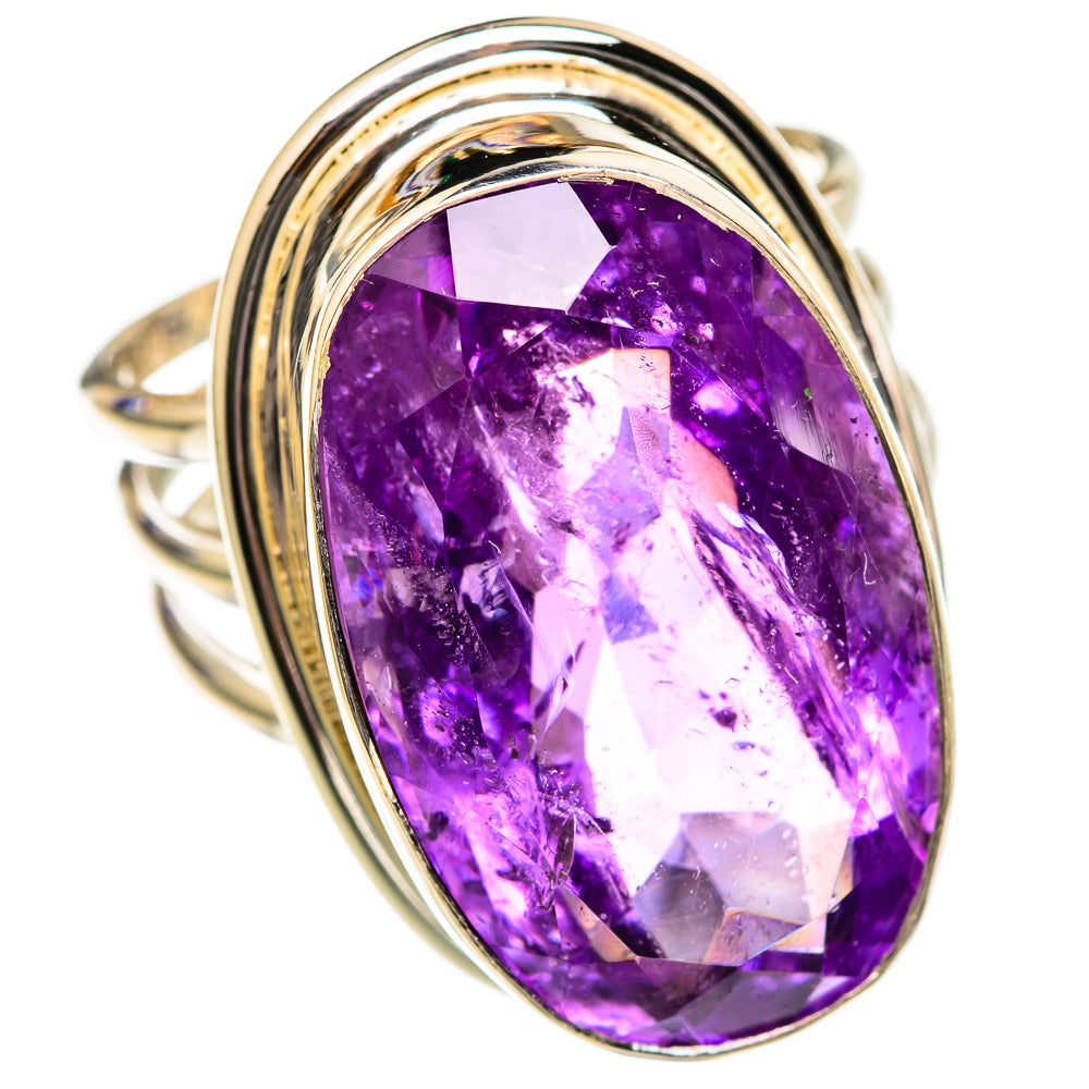 Amethyst Rings handcrafted by Anasilvercos - RING102833