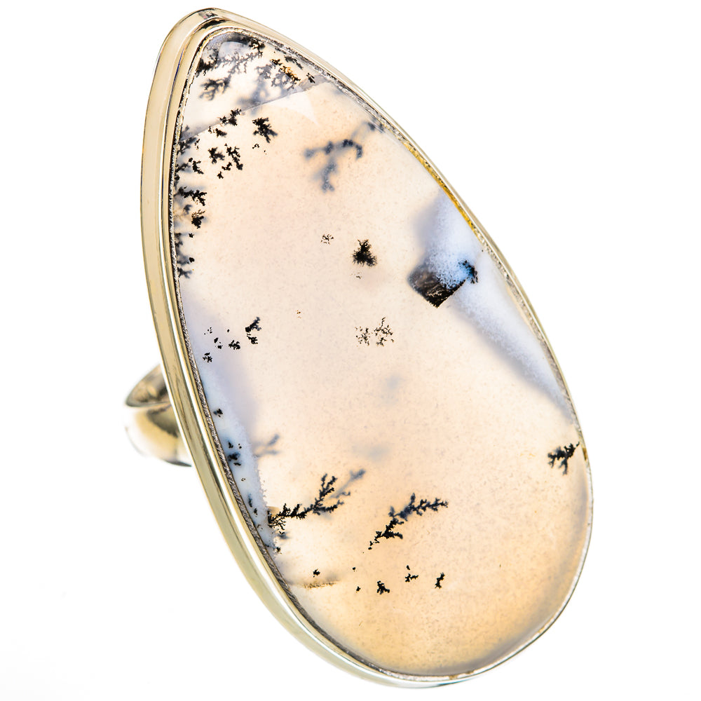 Dendritic Opal Rings handcrafted by Anasilvercos - RING102841