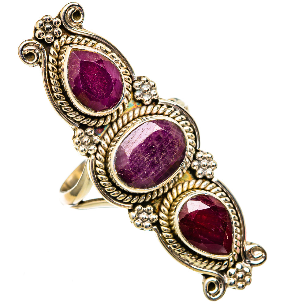 Ruby Rings handcrafted by Anasilvercos - RING102863