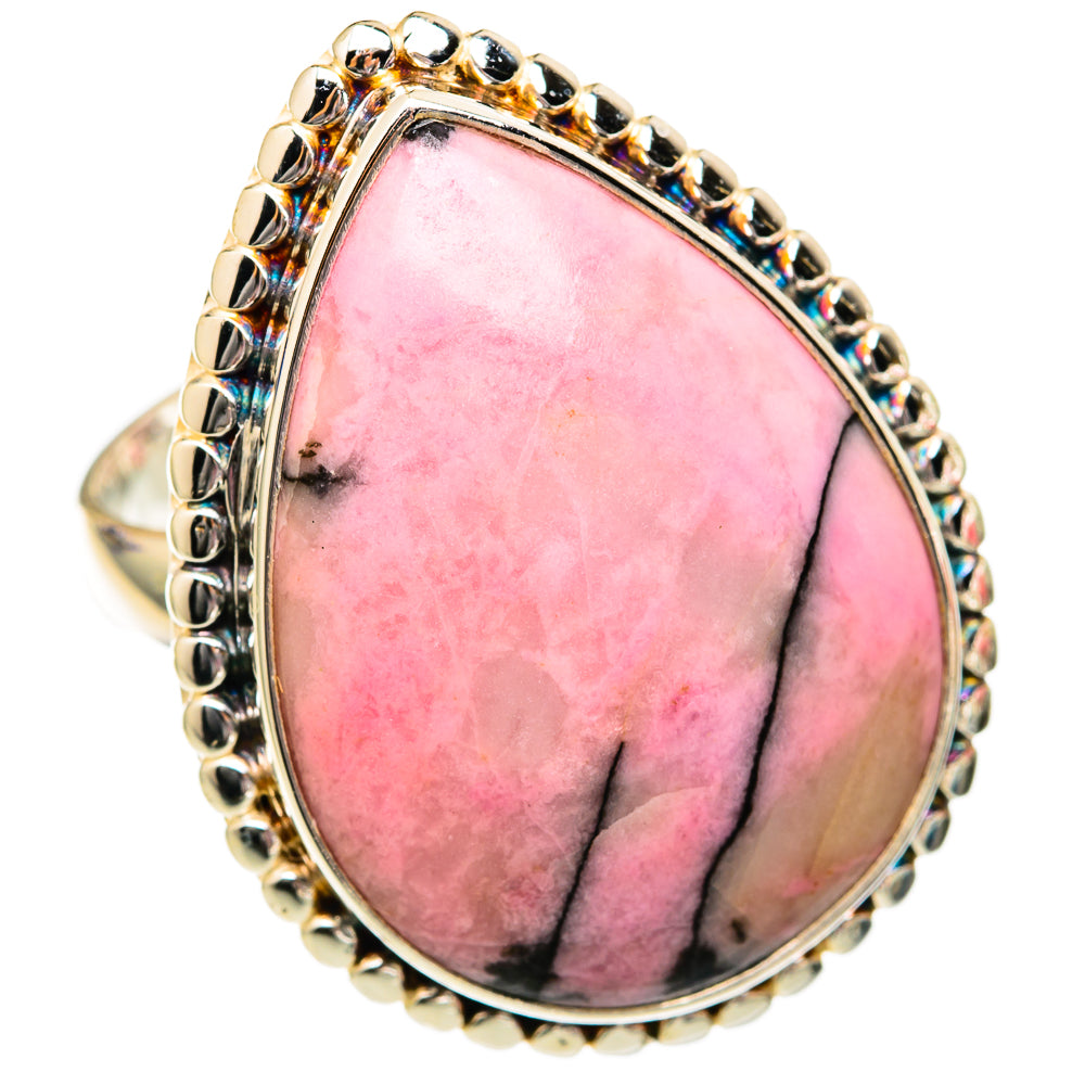 Rhodonite Rings handcrafted by Anasilvercos - RING102864 - Photo 2