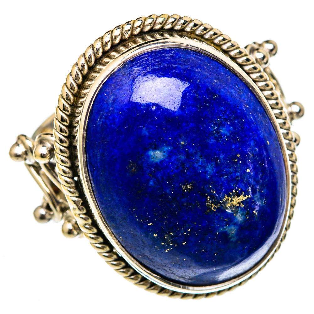 Lapis Lazuli Rings handcrafted by Anasilvercos - RING102893