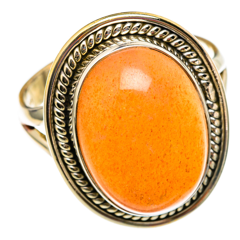 Sunstone Rings handcrafted by Anasilvercos - RING102900 - Photo 2