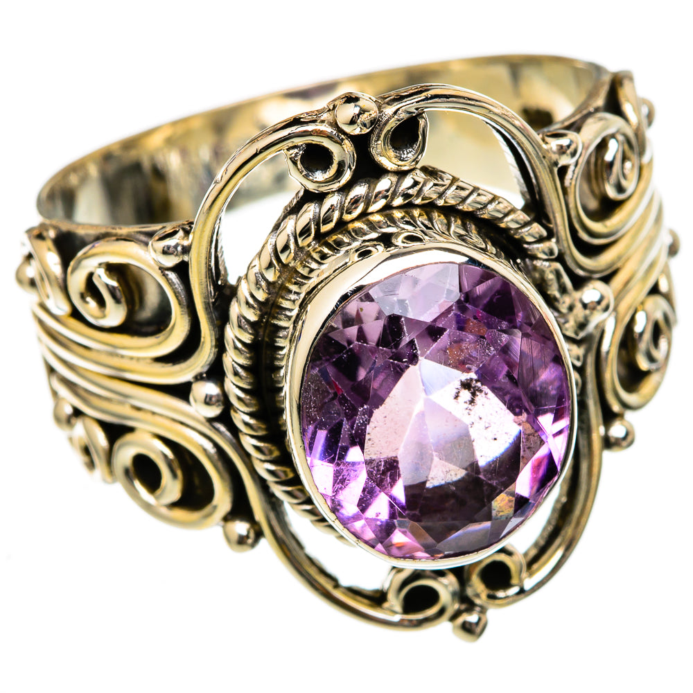 Amethyst Rings handcrafted by Anasilvercos - RING102905