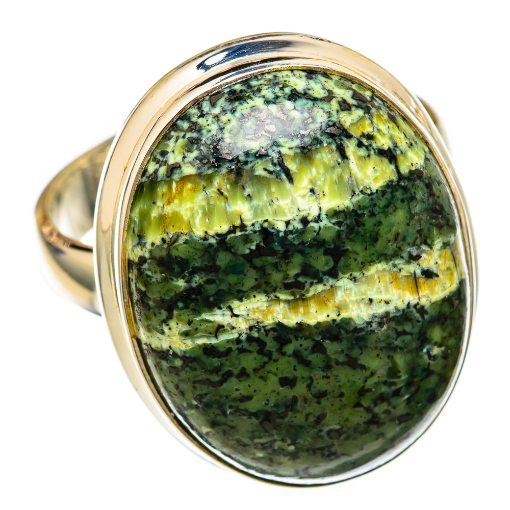 Lizard Jasper Rings handcrafted by Anasilvercos - RING102920 - Photo 2