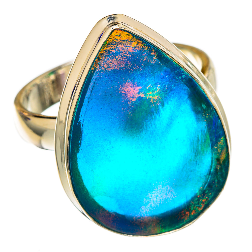 Aura Opal Rings handcrafted by Anasilvercos - RING102958 - Photo 2