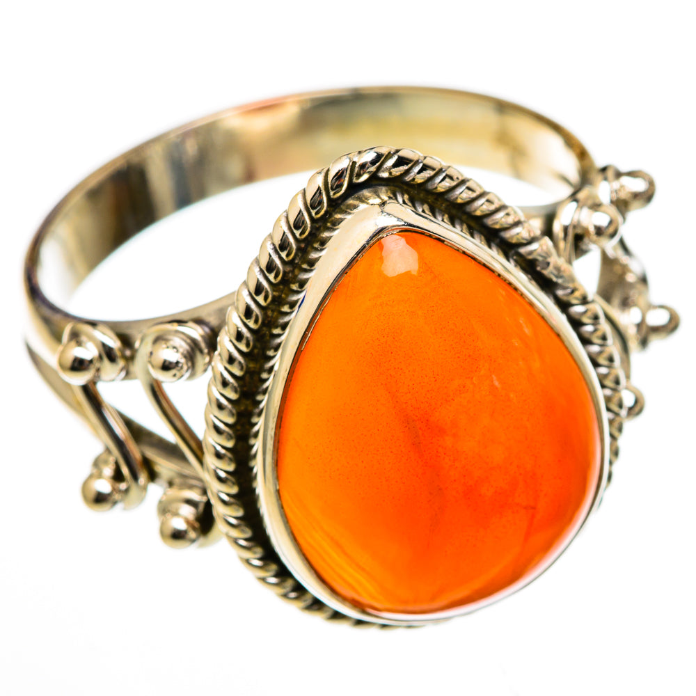 Carnelian Rings handcrafted by Anasilvercos - RING102967 - Photo 2