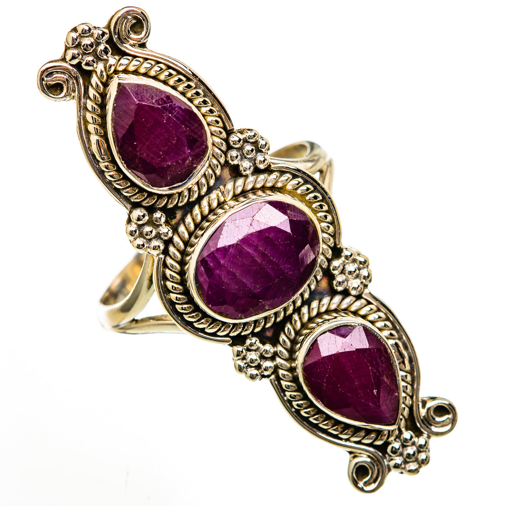 Ruby Rings handcrafted by Anasilvercos - RING102974