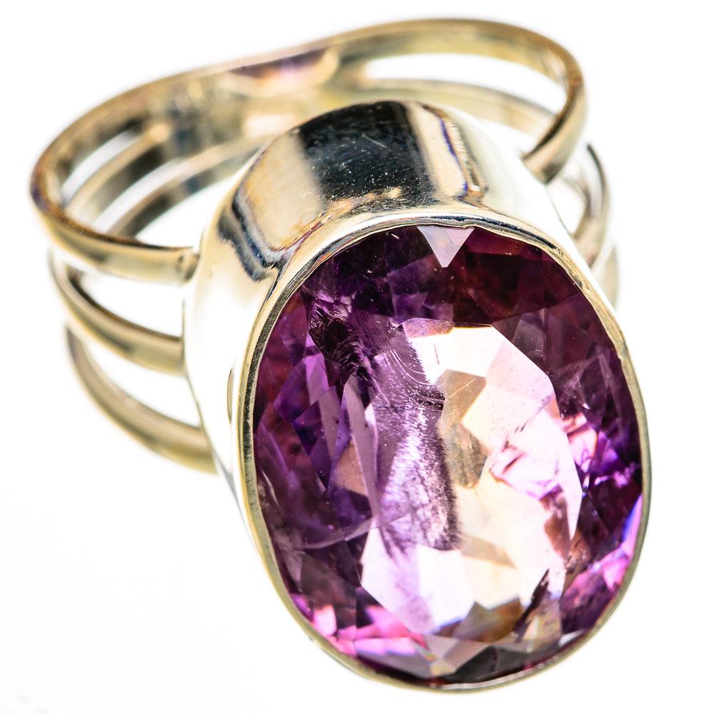 Amethyst Rings handcrafted by Anasilvercos - RING102986