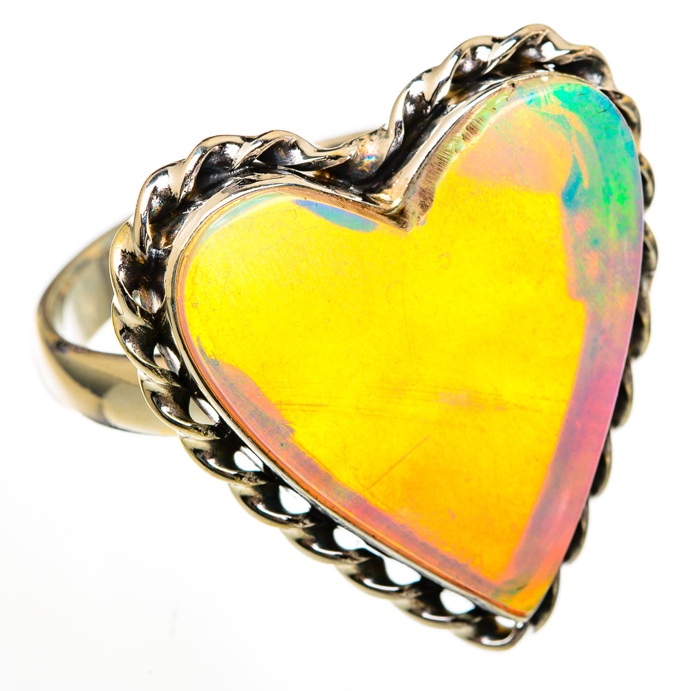 Aura Opal Rings handcrafted by Anasilvercos - RING102995 - Photo 2