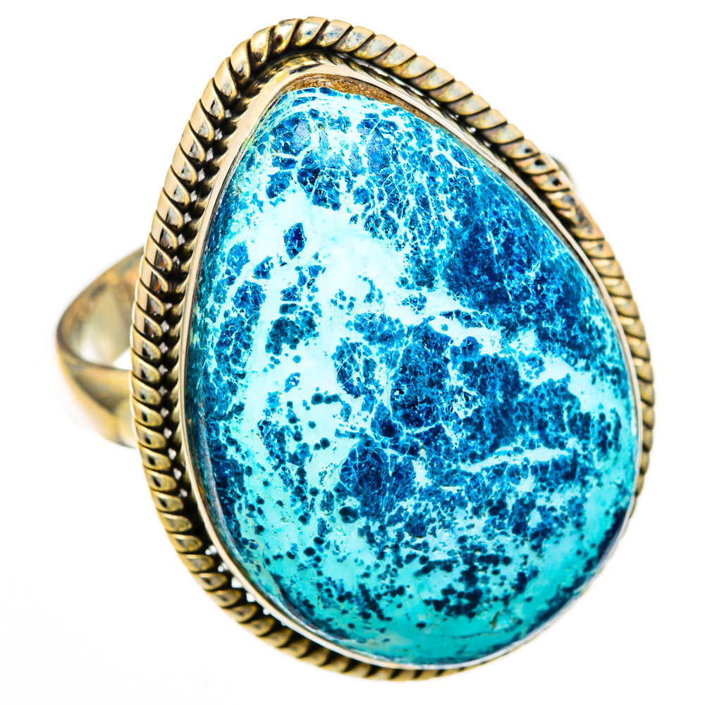 Shattuckite Rings handcrafted by Anasilvercos - RING103007