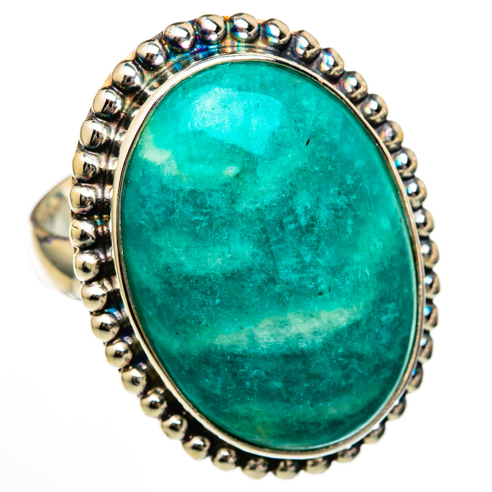 Amazonite Rings handcrafted by Anasilvercos - RING103011 - Photo 2
