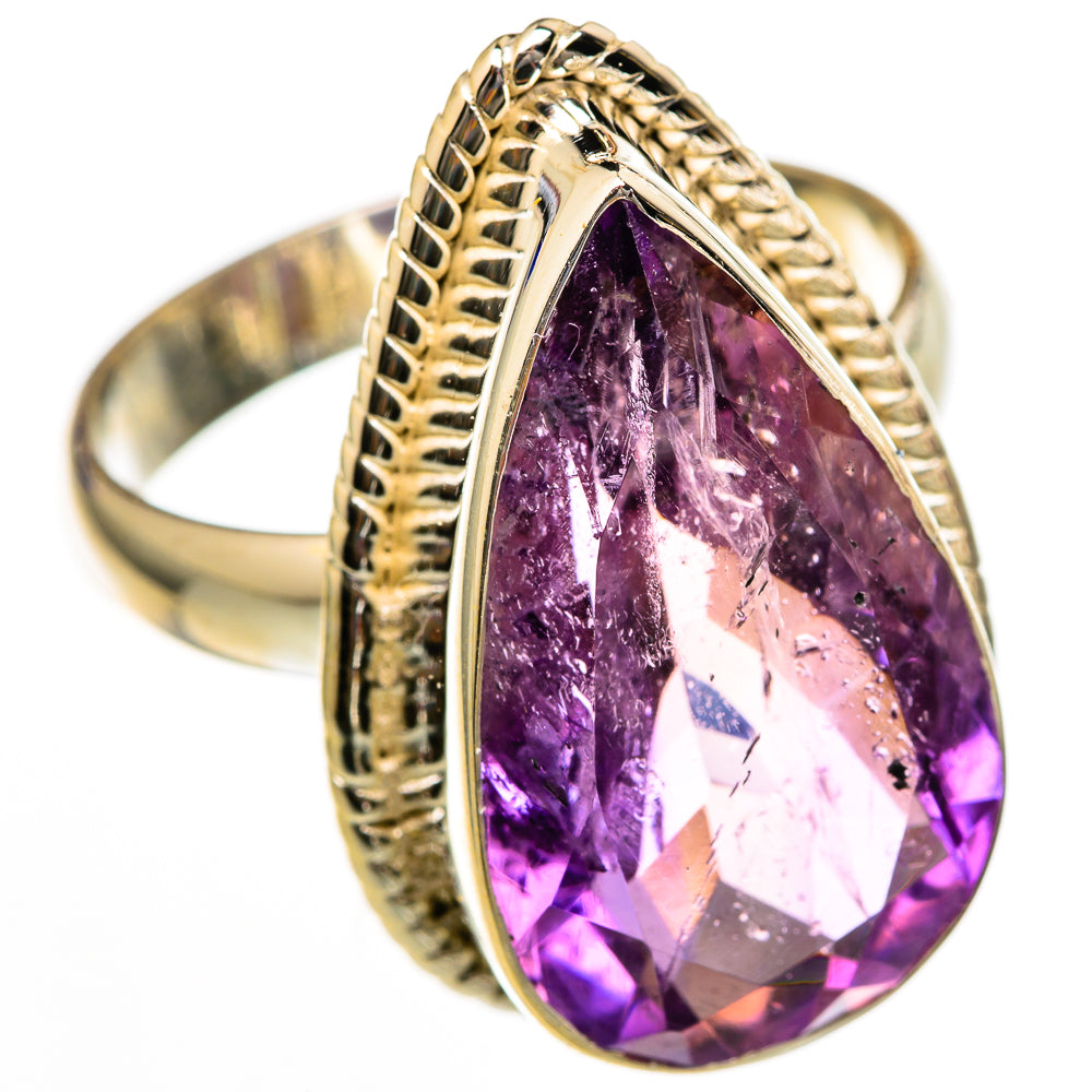 Amethyst Rings handcrafted by Anasilvercos - RING103036 - Photo 2