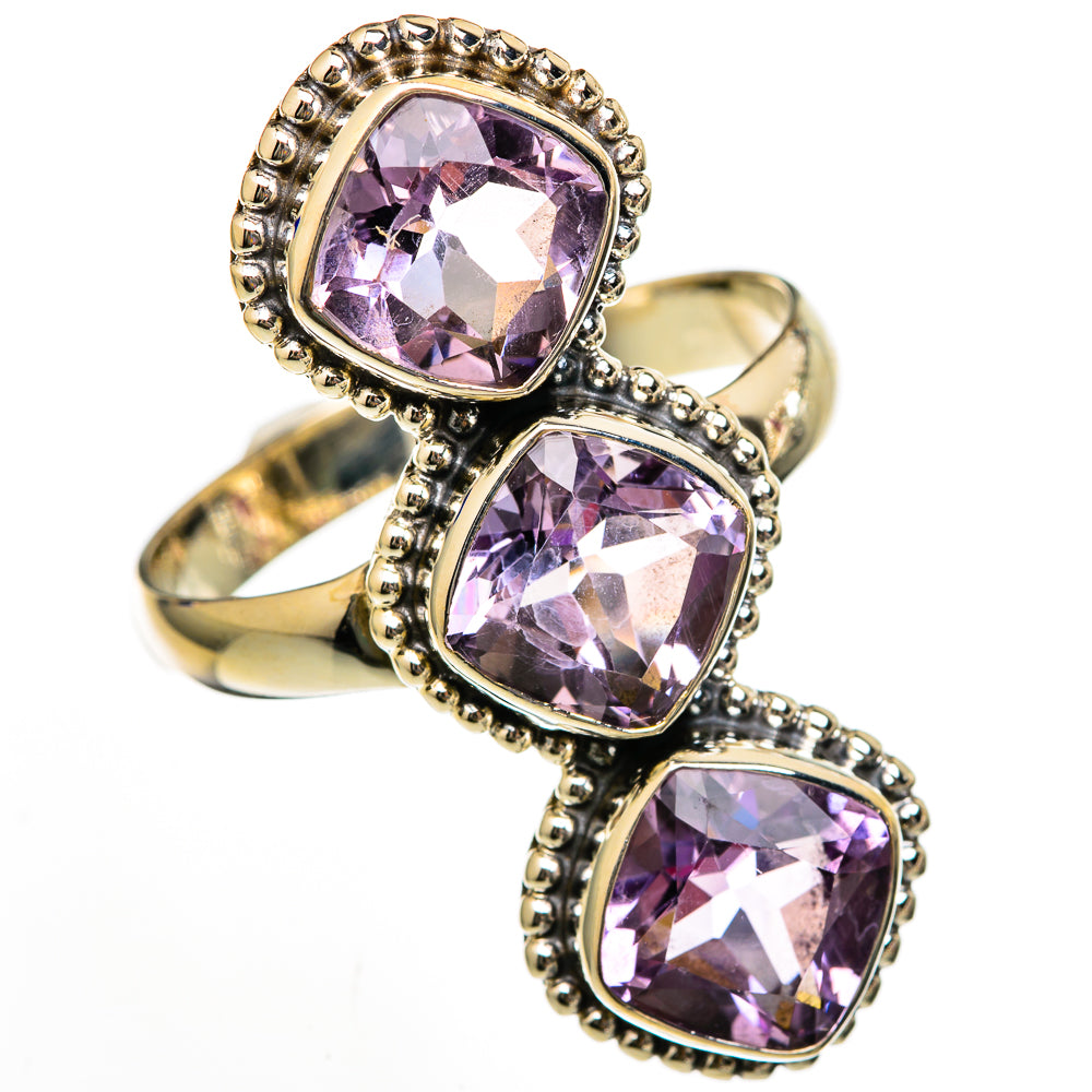 Amethyst Rings handcrafted by Anasilvercos - RING103037 - Photo 2