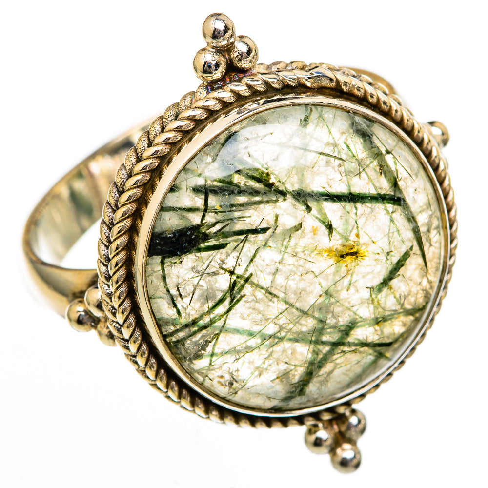 Tourmalinated Quartz Rings handcrafted by Anasilvercos - RING103089 - Photo 2