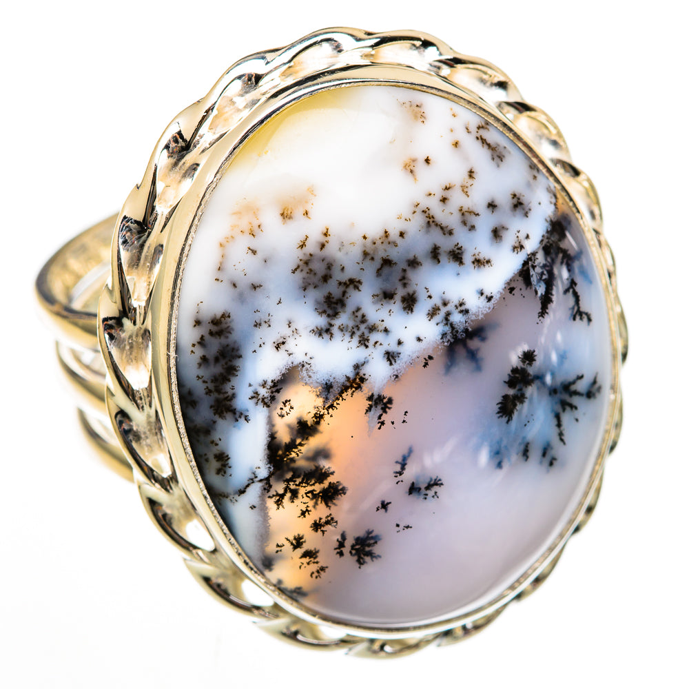 Dendritic Opal Rings handcrafted by Anasilvercos - RING103090 - Photo 2
