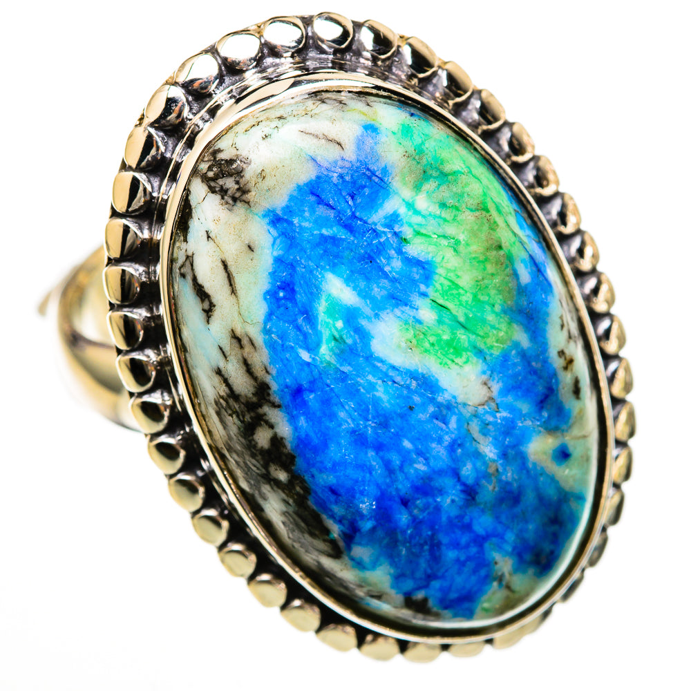 Azurite Rings handcrafted by Anasilvercos - RING103098 - Photo 2