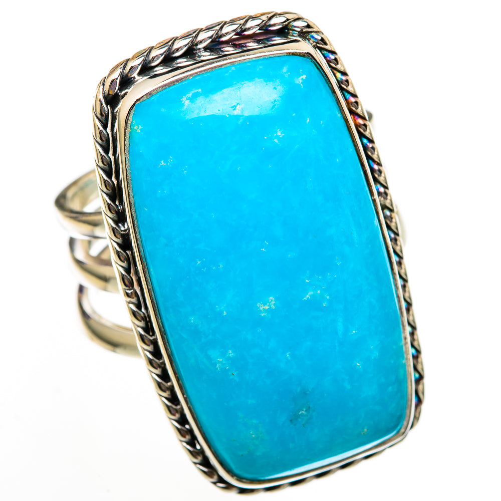 Larimar Rings handcrafted by Anasilvercos - RING103104