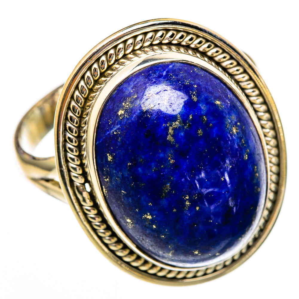 Lapis Lazuli Rings handcrafted by Anasilvercos - RING103158