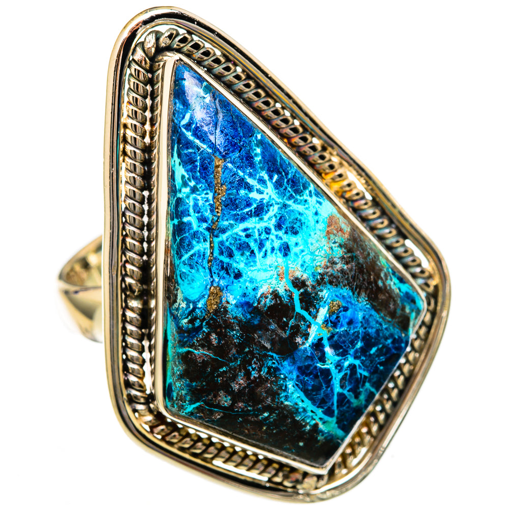 Shattuckite Rings handcrafted by Anasilvercos - RING103161 - Photo 2