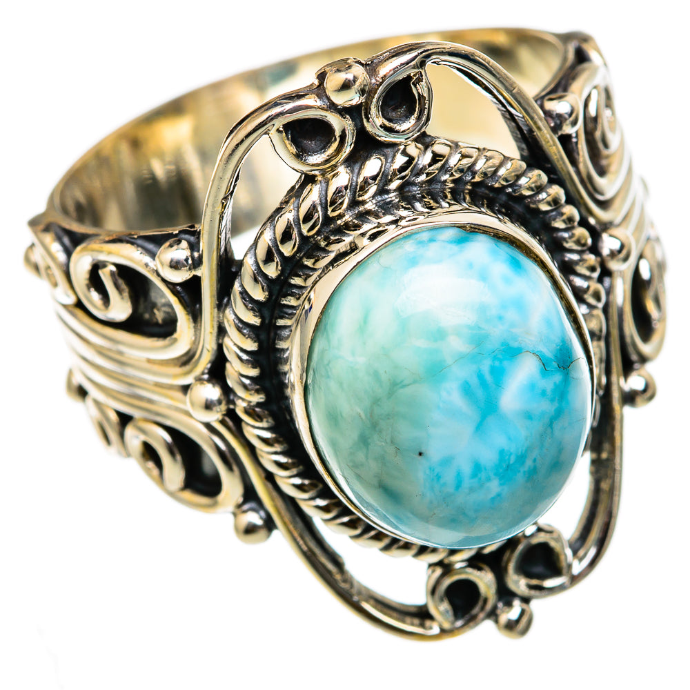 Larimar Rings handcrafted by Anasilvercos - RING103174 - Photo 2