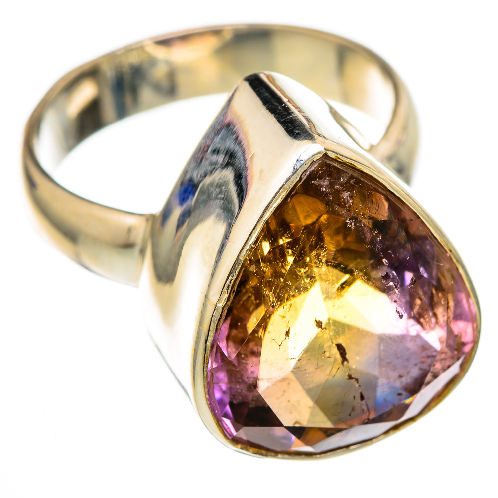 Ametrine Rings handcrafted by Anasilvercos - RING103195