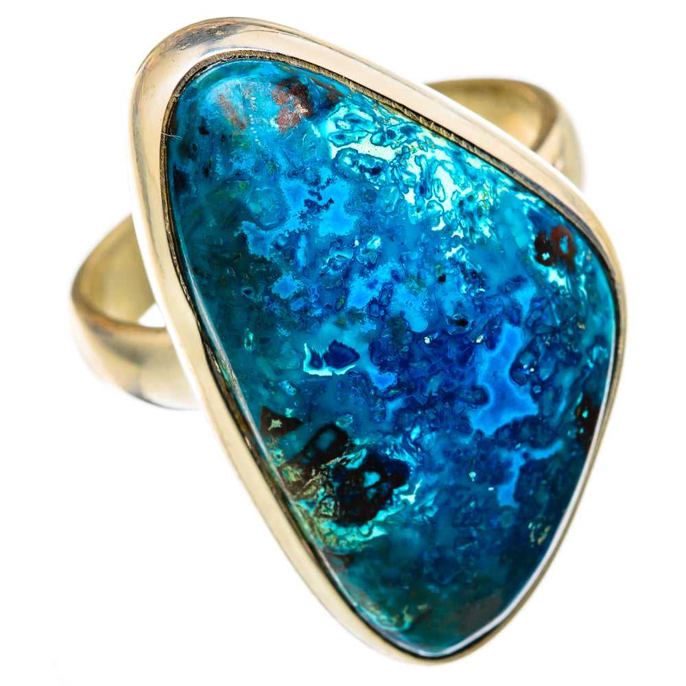 Chrysocolla Rings handcrafted by Anasilvercos - RING103200
