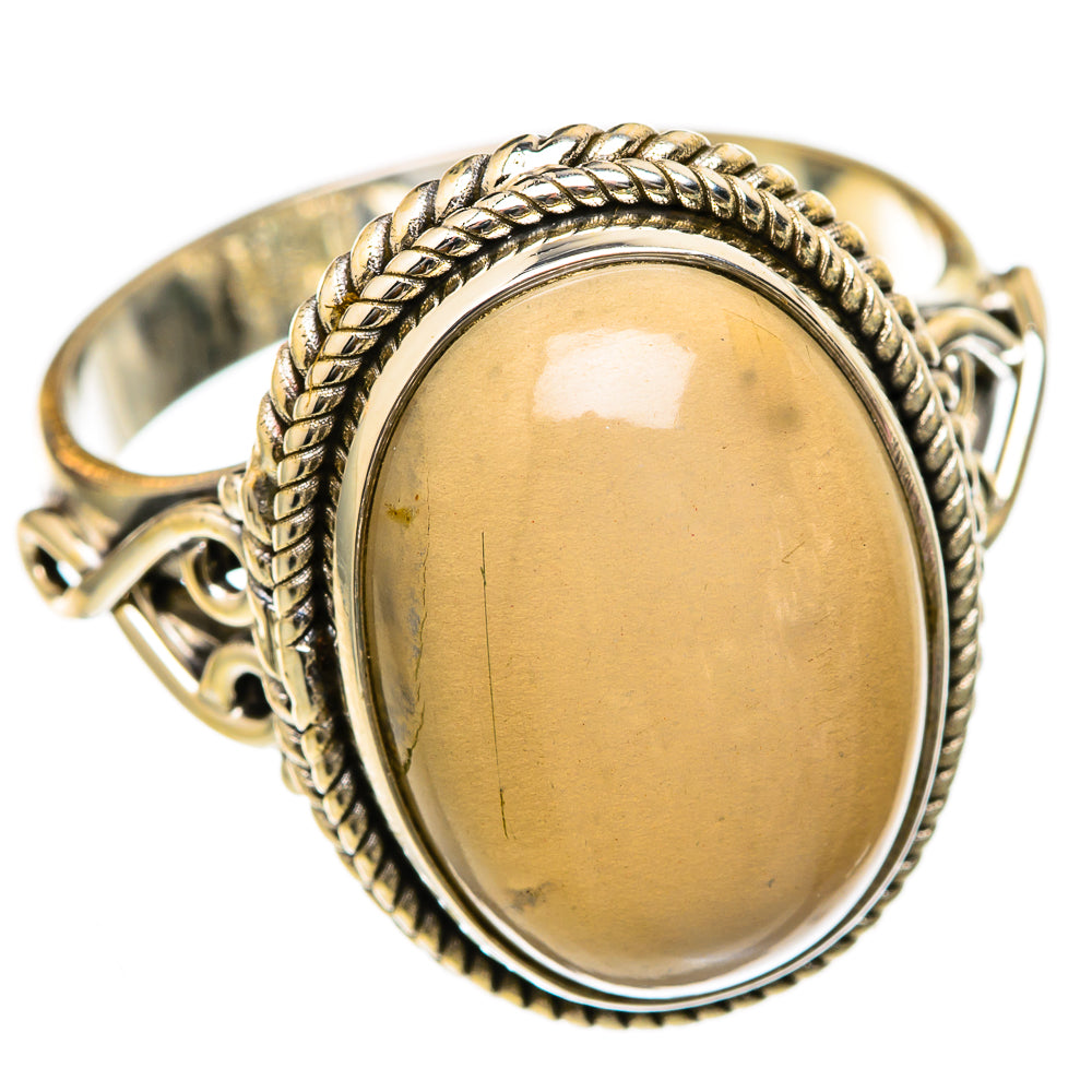 Moonstone Rings handcrafted by Anasilvercos - RING103218