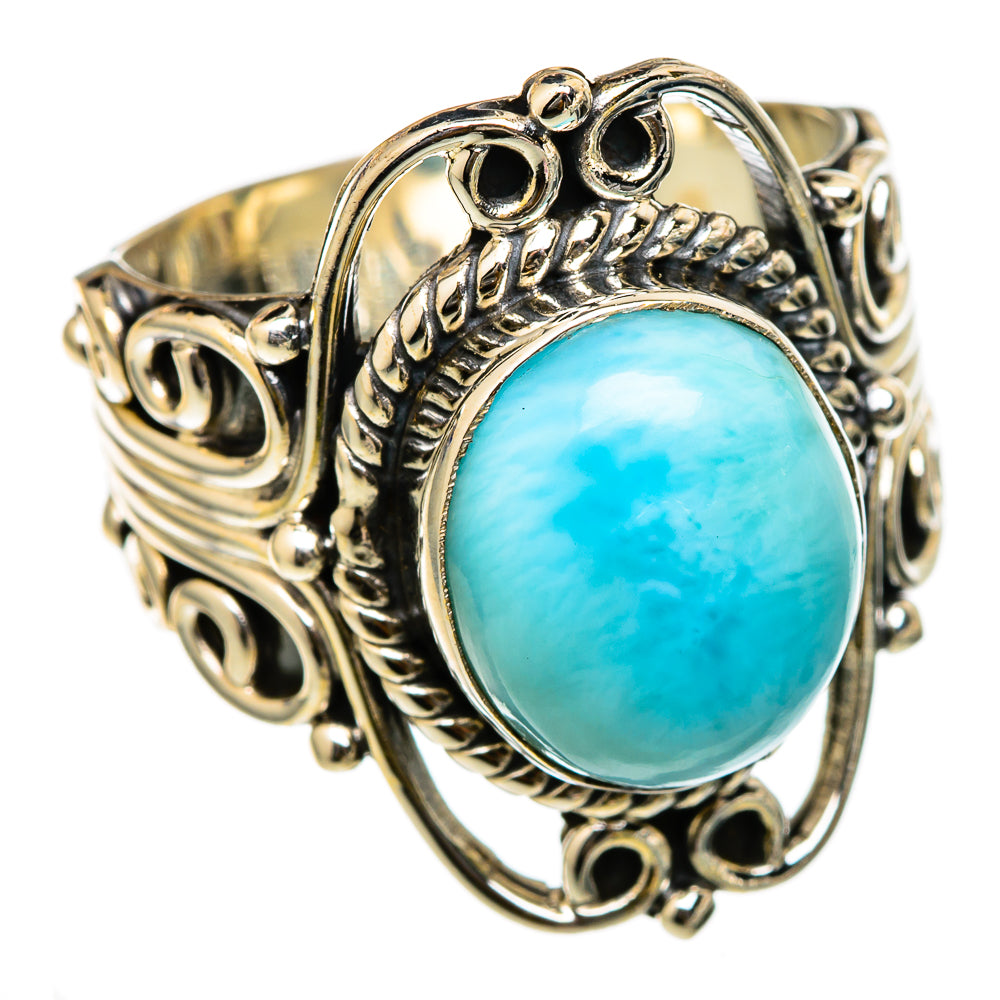 Larimar Rings handcrafted by Anasilvercos - RING103223 - Photo 2