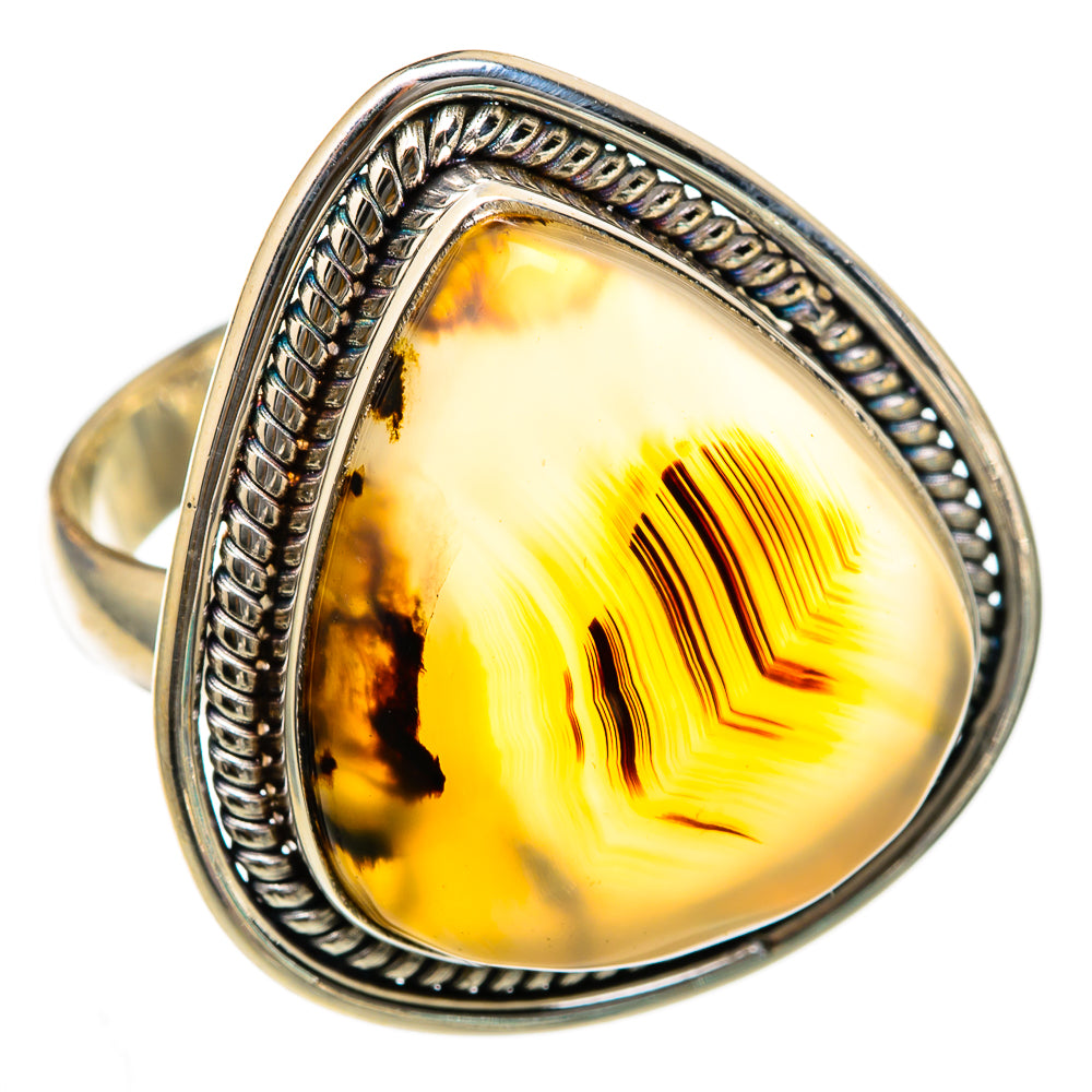 Montana Agate Rings handcrafted by Anasilvercos - RING103228 - Photo 2