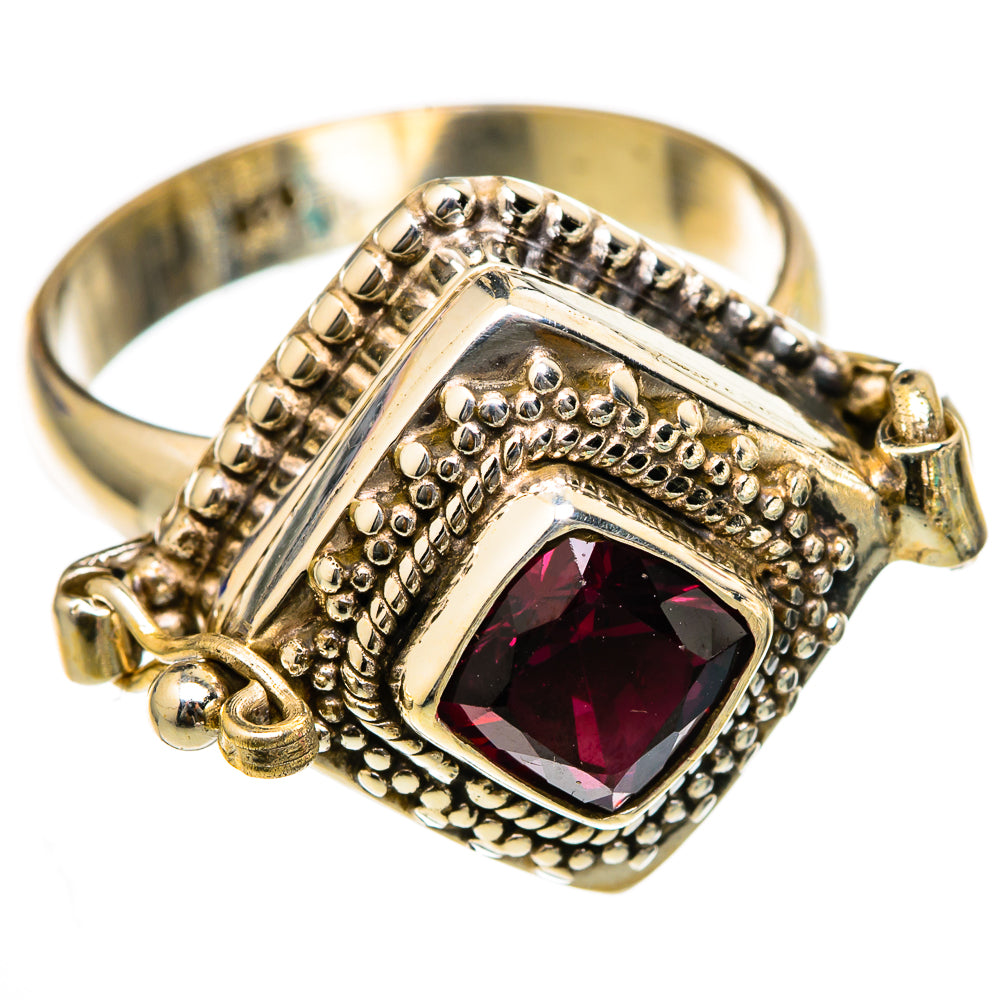 Garnet Rings handcrafted by Anasilvercos - RING103234
